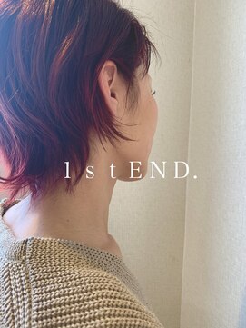 ファーストエンド 三ツ屋店(1st END.) ショートウルフ メンズライク ニュアンスカラー