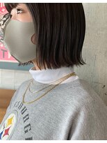 キーン 立川店(keen)&nbsp;【keen×田中】切りっぱなしミニボブ