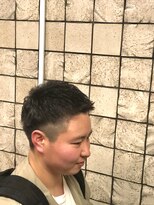 ヒロギンザ 新橋日比谷口店(HIRO GINZA) アップバングショートスタイル