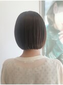 パツンと艶髪ボブ