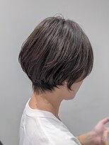 ジ エクト 心斎橋(The Ect) ショートヘアスタイル×マフラーやタートルネックも×着やすい◎