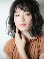 カバーヘア ブリス 大宮西口(COVER HAIR bliss) 大人かわいい黒髪くせ毛風外ハネボブ201v大宮20代30代40代