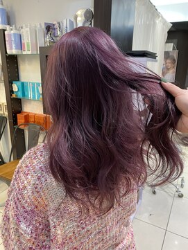 ゼスト フィーノ(ZEST fino) 【ZEST立川 橋本姫奈】ピンクバイオレット×髪質改善カラー