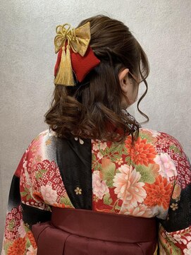 ウィスプ 赤羽店(wisp) 袴ハーフアップ☆