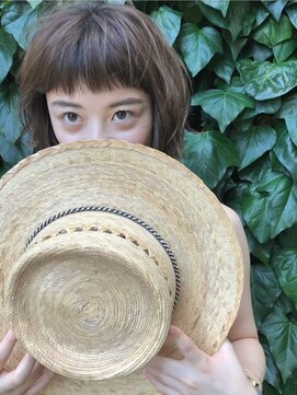 クシェル(kuschel) オン眉の可愛さは似合わせで何倍にもなる。