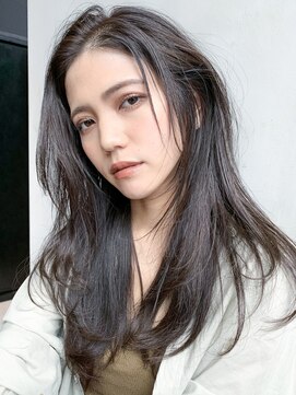 アイティーバイアルバム 下北沢店(IT by ALBUM) クールワンカール_くびれヘアツートンカラーアースカラー_7792