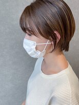 オブジェ シエル(obje't ciel)&nbsp;つやブラウン×丸みショート