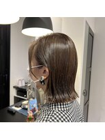 ロール(ROLE) 【垢抜け!】チョコオリーブ×外ハネスタイル