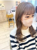 ハイライトでハイトーンカラー♪とろみブラウン♪
