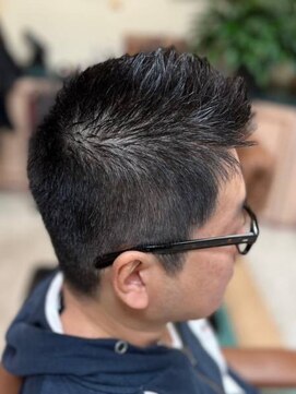 アポロカットステージ 相模大野店 アップバング/ツーブロックマッシュ<理容室>[メンズ/相模大野]