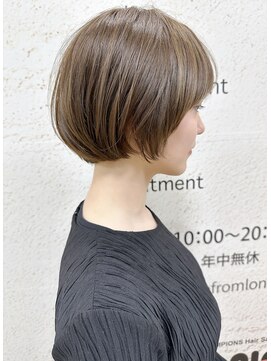 モリオ フロム ロンドン サッポロファクトリー店(morio FROM LONDON) 【morio札幌】札幌ショート　大人かわいい丸みショートボブ