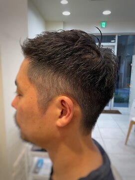 ヘアーメイク ハーベスト(HAIR MAKE HARVEST) 刈り上げ×ベリーショート×アップバング