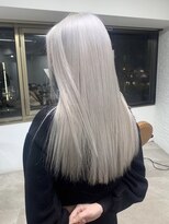 ロウル 渋谷(LOWRL)&nbsp;シルキーベージュ/デザインカラー/ケアブリーチダブルカラー