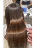 【ゆずる指名限定 】髪質改善縮毛矯正+似合わせカット