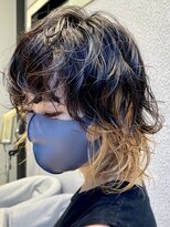 アース 川崎店(HAIR&MAKE EARTH)&nbsp;ウルフカット×うざバング