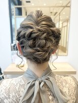 トッカ 中目黒店(tocca)&nbsp;編み込みフルアップアレンジ