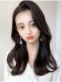 大人かわいい似合わせカット/くびれヘア/美髪韓国/髪質改善/新宿