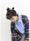 ウルフショートの変化球ヘアアレンジ♪イメチェン