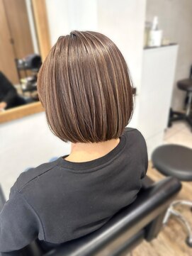 ハーツ(Heart's) ミニウルフ/テラコッタ/流れるレイヤー[表参道/原宿]