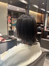 アイフィールアヴェダ 船堀店(i feel AVEDA) 【中村】外ハネウルフ+モカベージュ