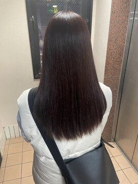アジールヘア 所沢プロペ通り店(agir hair) エアリーロング美髪ケアブリーチベージュカラー練馬所沢韓国
