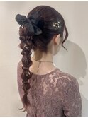 【ZEST中野/武田智海】お呼ばれヘアにおすすめ/玉ねぎヘア