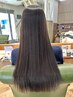 【平日朝9時予約がお得♪】カット＋艶カラー＋4STEPトリートメント
