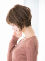 モナコ 広尾 恵比寿(monaco) 【monaco】30代丸顔さんに似合わせる丸みショートヘア