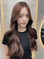 ルノン(LUNON)&nbsp;ピンクブラウン/ブリーチカラー/ダブルカラー