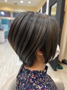 アール(Re)の写真/ショートやボブならお任せ！髪のクセや骨格を見極め、あなたに似合うショートスタイルをご提案します―。