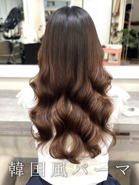 アミー 銀座(Ammy) コテ巻き風パーマ/韓国風パーマ/デジタルパーマ/レイヤーカット
