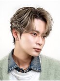 韓国センターパートコンマバングカルマパーマニュアンスパーマ