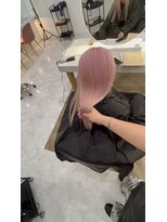 リアン 上尾店(Rien)&nbsp;韓国風 レイヤーカット[ホワイトベージュライトブルー]上尾/韓国