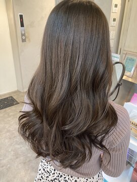 ヘアーグロウニコ(hair grow nico...) ブリーチ無しオリーブグレージュ