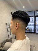 スリックバックｘスキンフェード