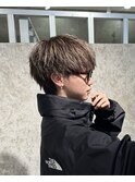 マッシュ/メッシュ/ハイライト/メンズカット/メンズサロン/眉毛