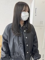 トレヘアー 京都 烏丸(tRe hair) 暗めグレージュ　レイヤーカット