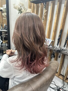 ビューティーガレージ カワゴエ(Beauty Garage Kawagoe) 白髪ぼかし裾カラー