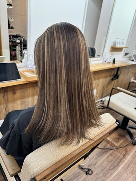 アルク(alku hair) コントラストハイライトスタイル