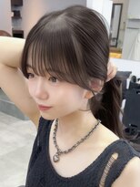 ビュー フクオカ(VIEW FUKUOKA)&nbsp;髪質改善/レイヤーカット/ミディアム/顔周りカット