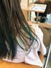 【平日Wカラー】インナーカラーorグラデーションカラー＋Cut￥17500→￥15100