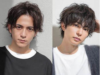 ノエロク 岐阜(noe rok)の写真/多彩なセンスでカッコよくなれる*ニュアンスパーマ/波巻きパーマならお任せ◎[ボブ/MEN'S/メンズ/学割U24]