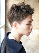 カライングドゥ(ing deux) アップバング刈り上げメッシュ