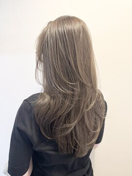 ムード(MOOD,) ブリーチ無しベージュカラー