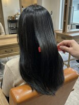 エミュー 大船店(emue) 大船ワンカラーブリーチなしダブルカラーオリーブブラウンカラー