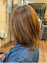 ミューズ 藤が丘店(MUSE)&nbsp;Befor/40代/白髪ぼかし×レイヤーカット