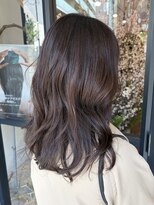 アイフィール アヴェダ 瑞江店(i feel AVEDA) 【安藤】 グレージュピンクcolor × ミディアムレイヤー