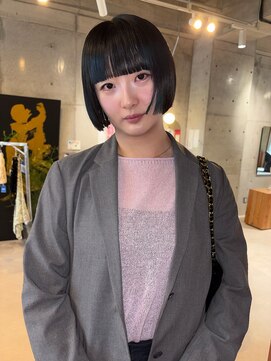 ハクボ(hakubo) ボブにポイントデザイン