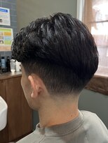 スタンドバーバー 柏(STAND BARBER)&nbsp;リバースセンターパート/ニュアンスパーマ/ダウンバング/柏