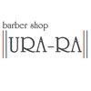 men's Barbershop URA-RAのお店ロゴ